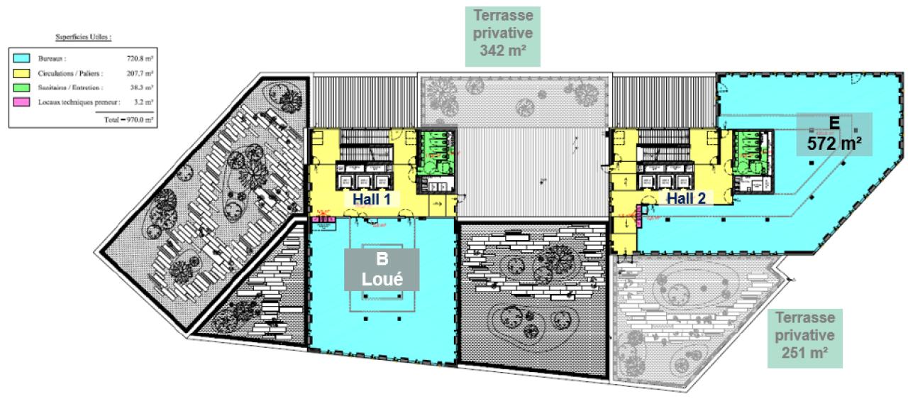 Bureau Villeurbanne 5592m² Location bureau Villeurbanne Rhône OLBUR2110003 52